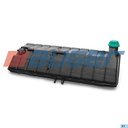 Расширительный бачок, Радиатор MAN 755х350 h 195 , 3 выхода , 2 крышки AUGER 75771