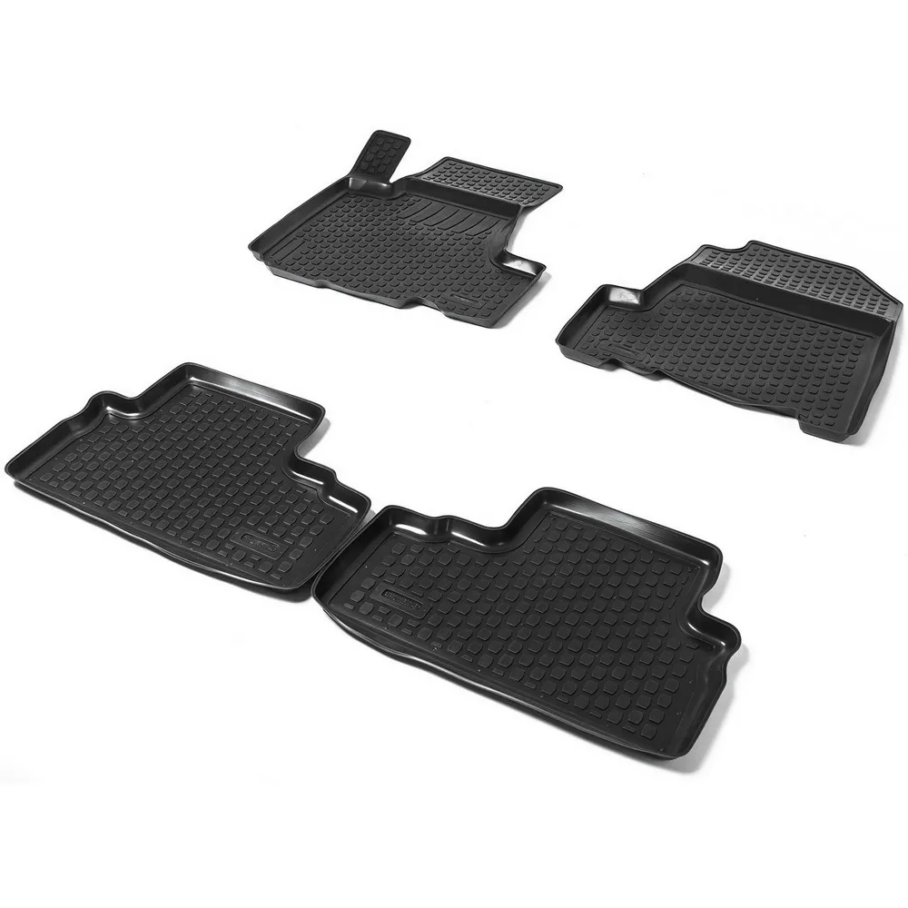 Коврики салона Honda CR-V черный полиуретан 4 части AutoFlex 99021003001