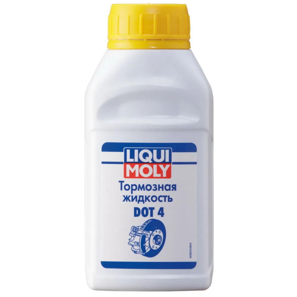 Жидкость тормозная LIQUI MOLY Bremsflussigkeit DOT4 0,25 л 8832