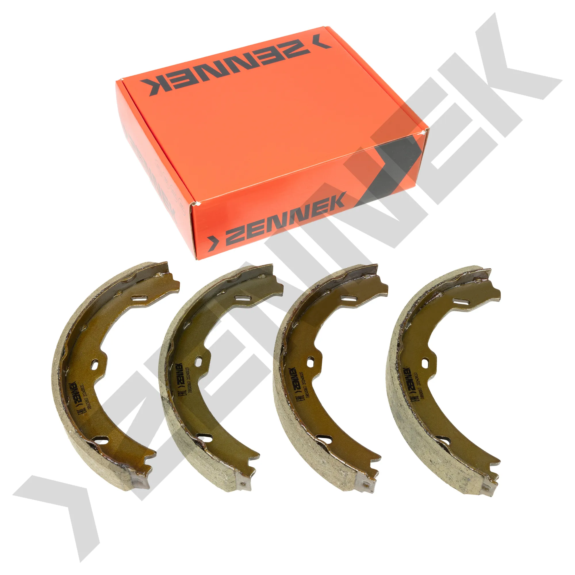 Колодки тормозные барабанные MERCEDES W211 02-09, W220/221 98-13 ZENNEK DBS0083