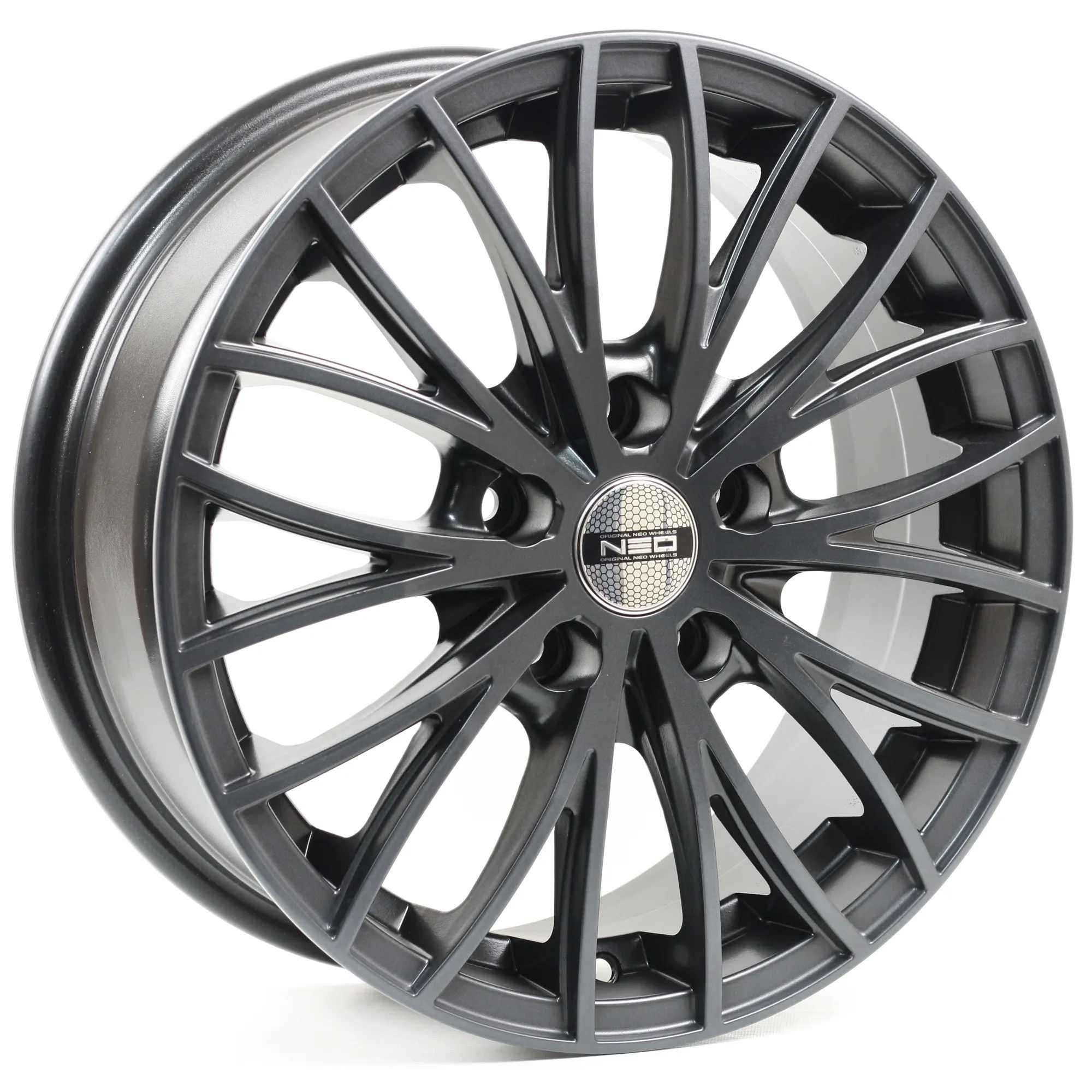 Диск литой R16 6.5J 5x114.3/67.1 ET45 NEO 671 BLM N671-6516-671-5x1143-45BLM