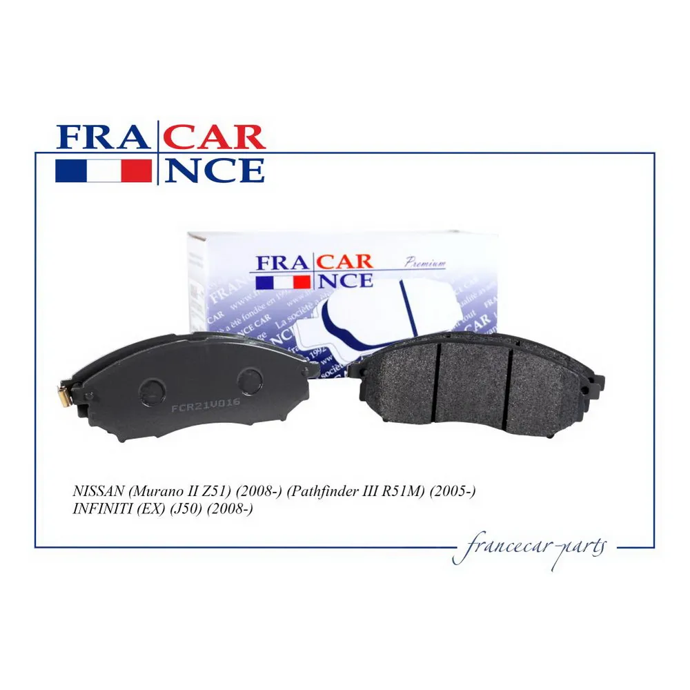 Колодка дискового тормоза D1060-EG51AFCR21V016 FRANCECAR