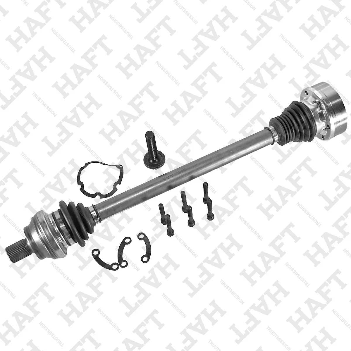 Приводной вал левый VW Passat/Tiguan 14-> HAFT AW0252