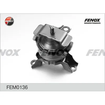 Опора двигателя HONDA CIVIC 1.4-1.6I, 95-01 REAR-LEFT ЗАДНЯЯ СЛЕВА FENOX FEM0136