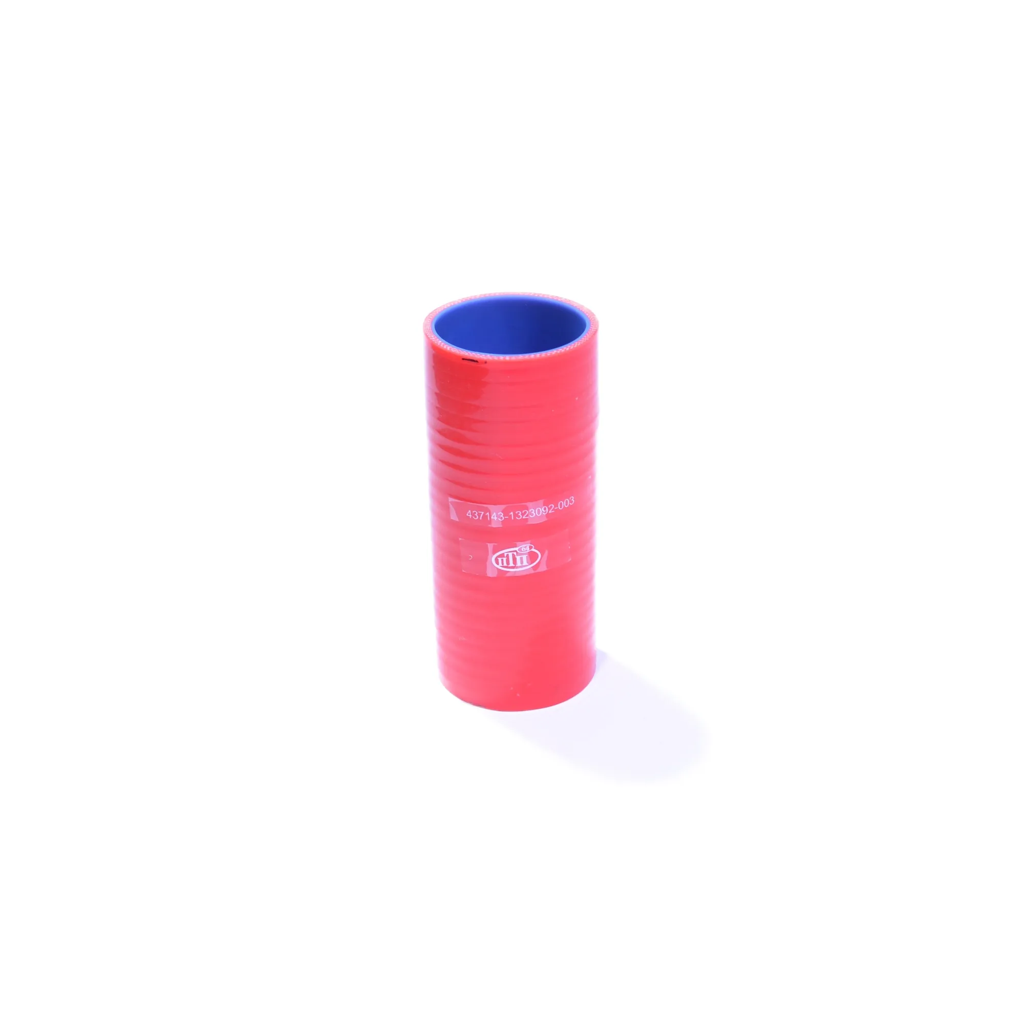 Патрубок соединительный (D 70 mm, L 180 mm) ЯМЗ красный MVQ (437143-1323092-003) ПТП ПТП64 PTP002089