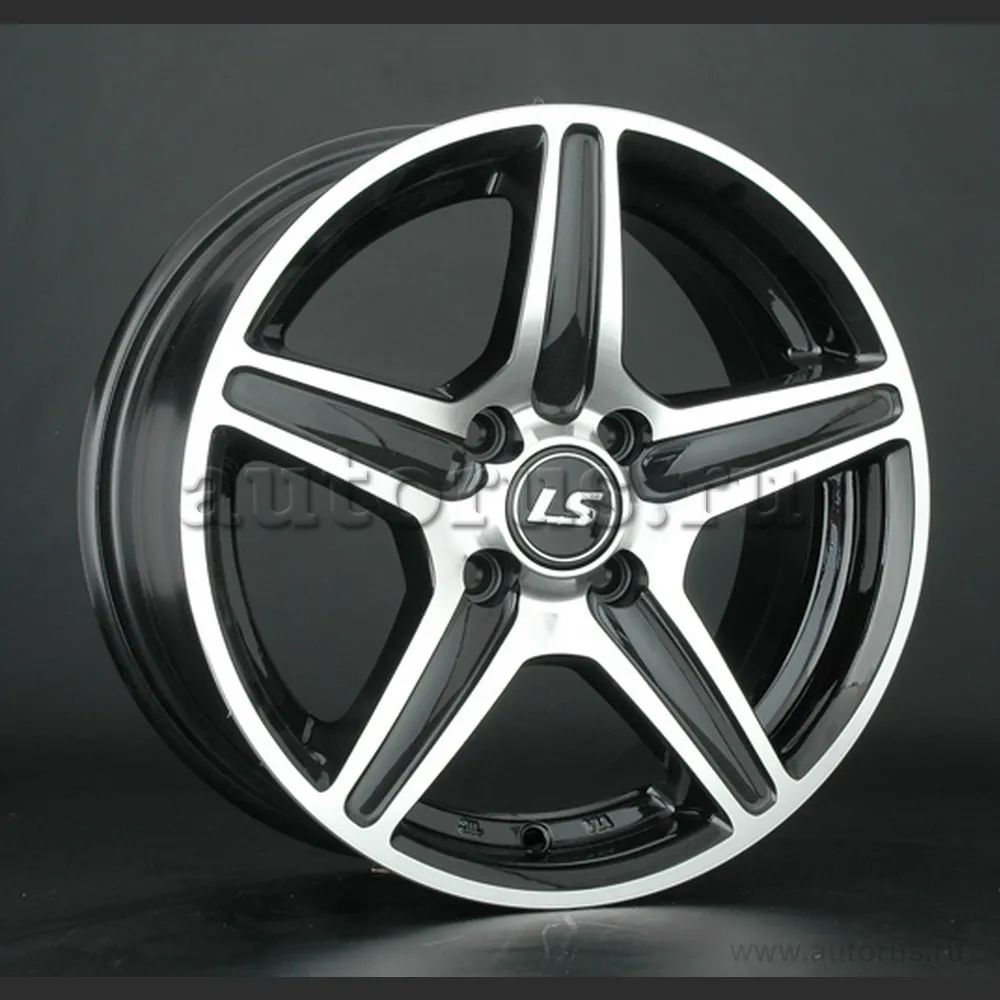 Диск литой R14 6J 4x98/58.6 ET35 LS 345 BKF S024625