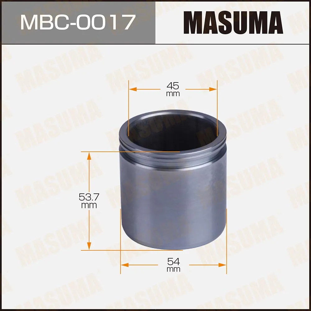 Поршень тормозного суппорта MASUMA MBC0017