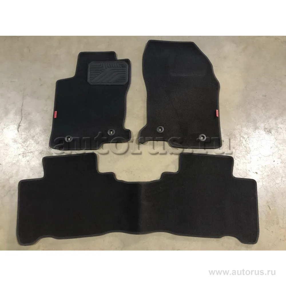 Коврики салона текстиль черный Lexus NX Z10 2014- с крепежом COMFORT 29.05.505.F
