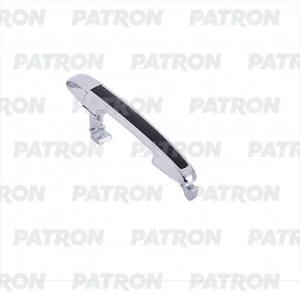 Ручка двери наружн передн прав Hyundai Sonata 06-10 (хром\черн PATRON P200192R