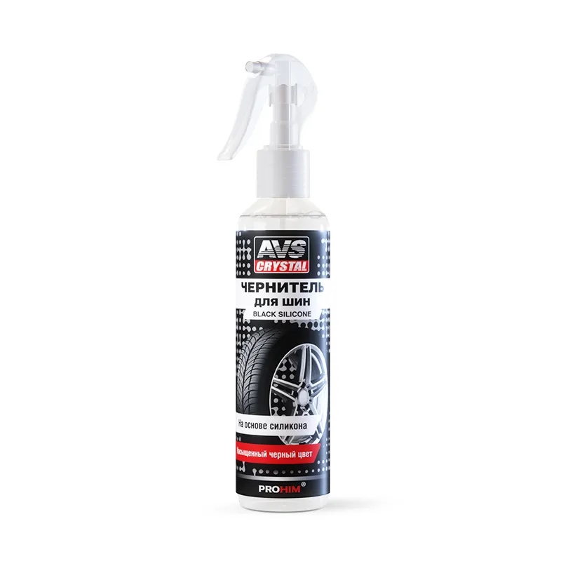Чернитель шин BLACK SILICONE (триггер 250 мл) AVS AVK-096 AVS A07401S