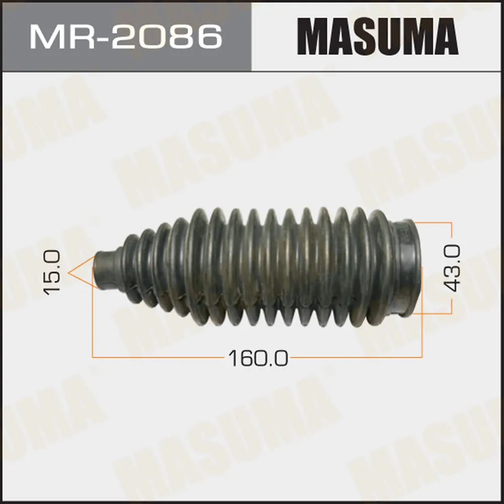 Пыльник рейки рулевой TOYOTA ALTEZZA MASUMA MR-2086