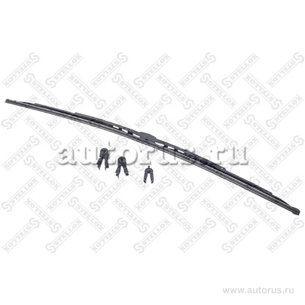 Щетка стеклоочистителя 700mm, крючок 12x4 и 9x4mm Universal STELLOX 87-00826-SX