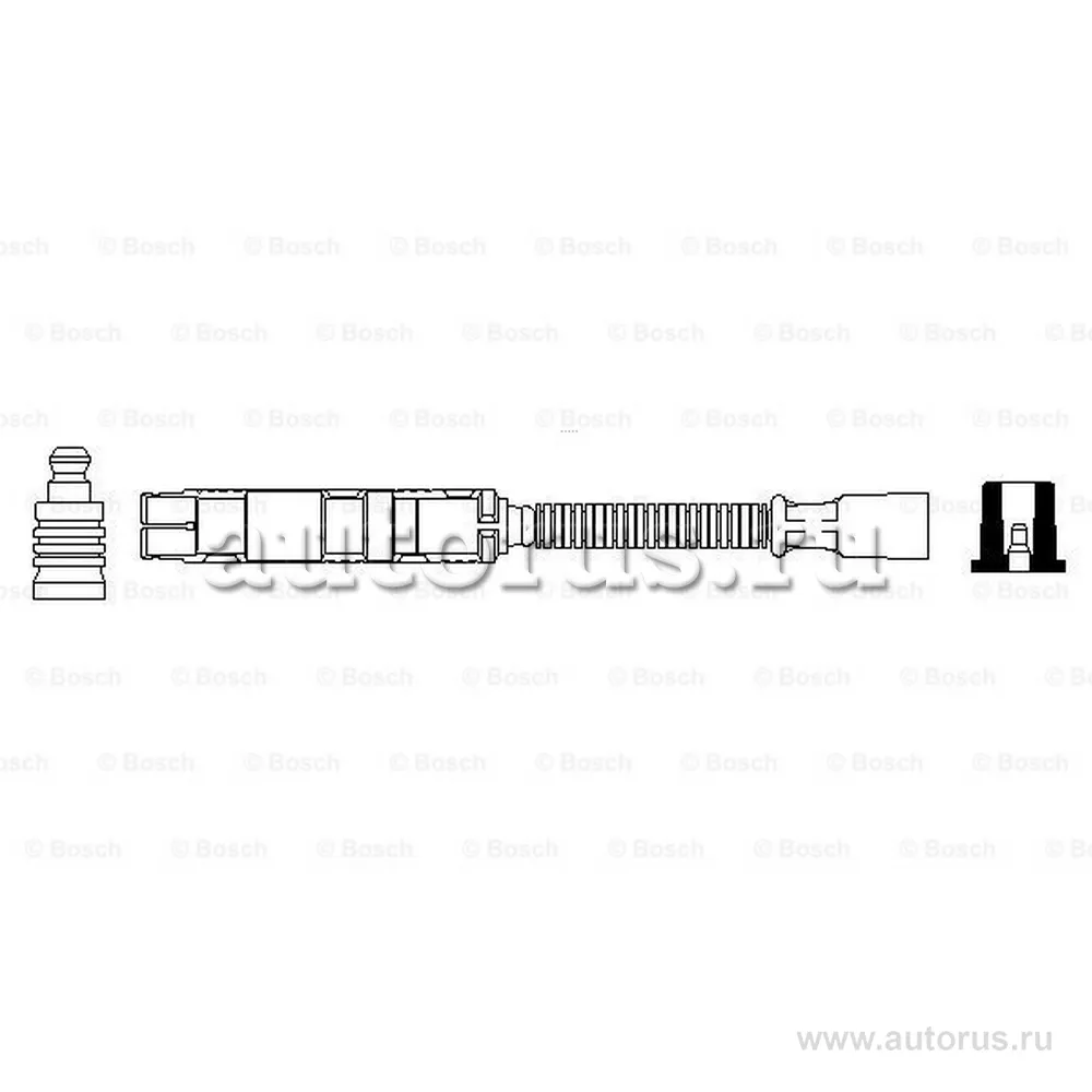 Провод высоковольтный MB W202/C208/C209/W210/W211/W163/W164/W463/W BOSCH 0 356 912 948