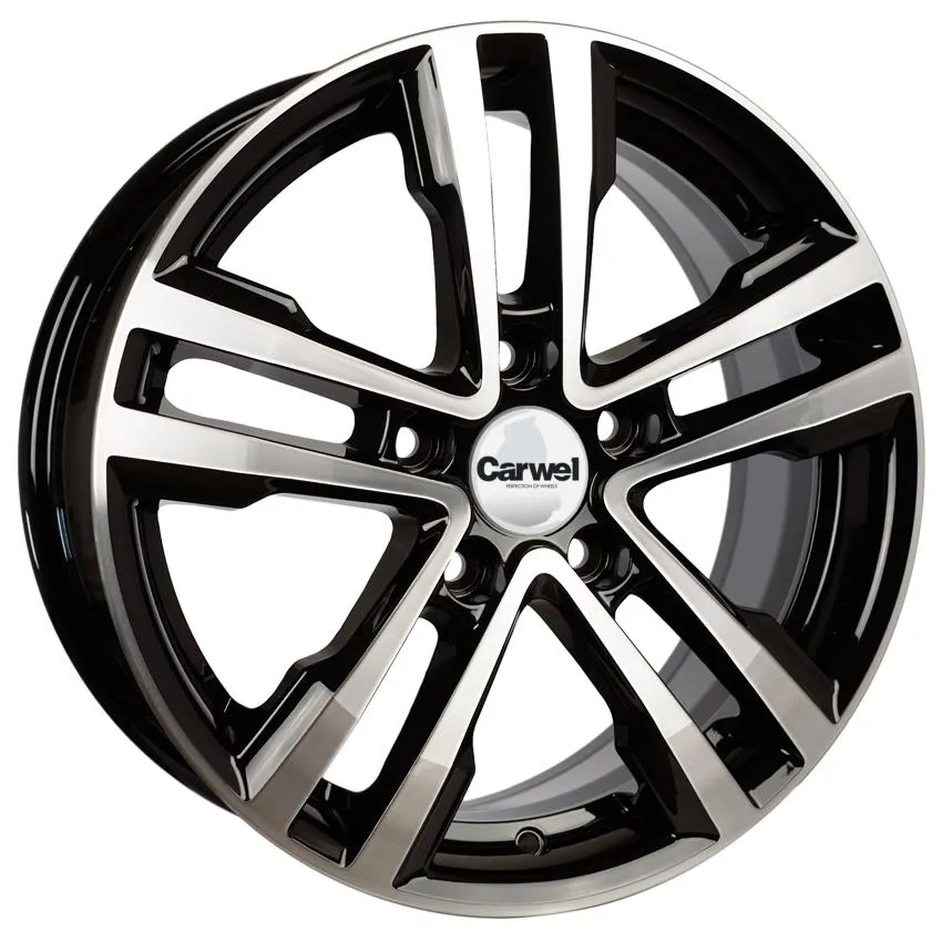 Диск литой R16 6.5J 5x112/66.6 ET38 Carwel Аллаки 197 AB 00098363