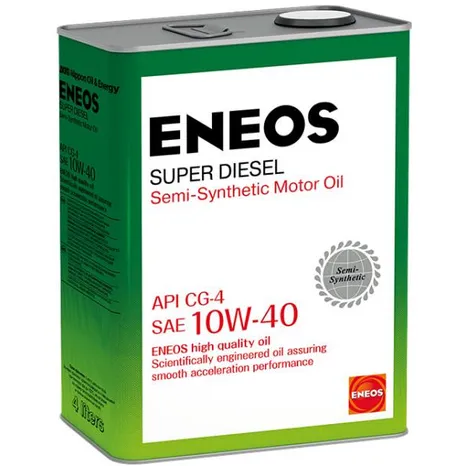 Масло моторное ENEOS CG-4 10W-40 полусинтетическое 4 л oil1328