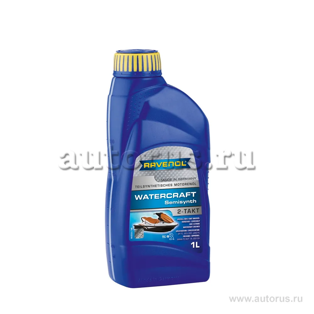 Моторное масло для 2-Такт RAVENOL Watercraft Teilsynth. 2-Takt (1л) new 1152210-001 (4014835728417)