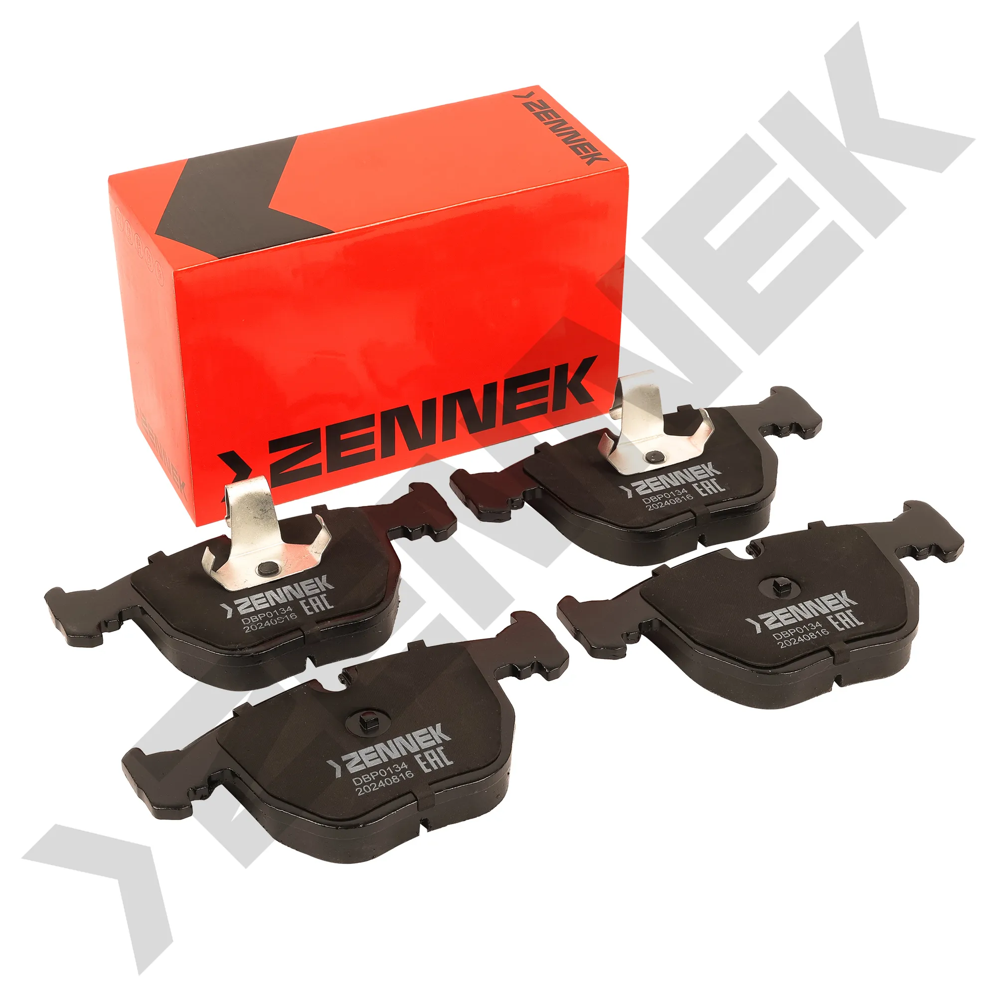 Колодки тормозные дисковые передние BMW 5 E39 95-04, BMW 7 E38 94-01 ZENNEK DBP0134