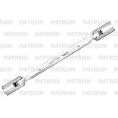 Ключ торцевой шарнирный 18х19 мм PATRON P-7521819