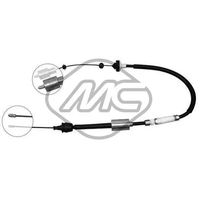 Трос сцепления REN LAGUNA 1/9 DTI MANUAL Metalcaucho 82932