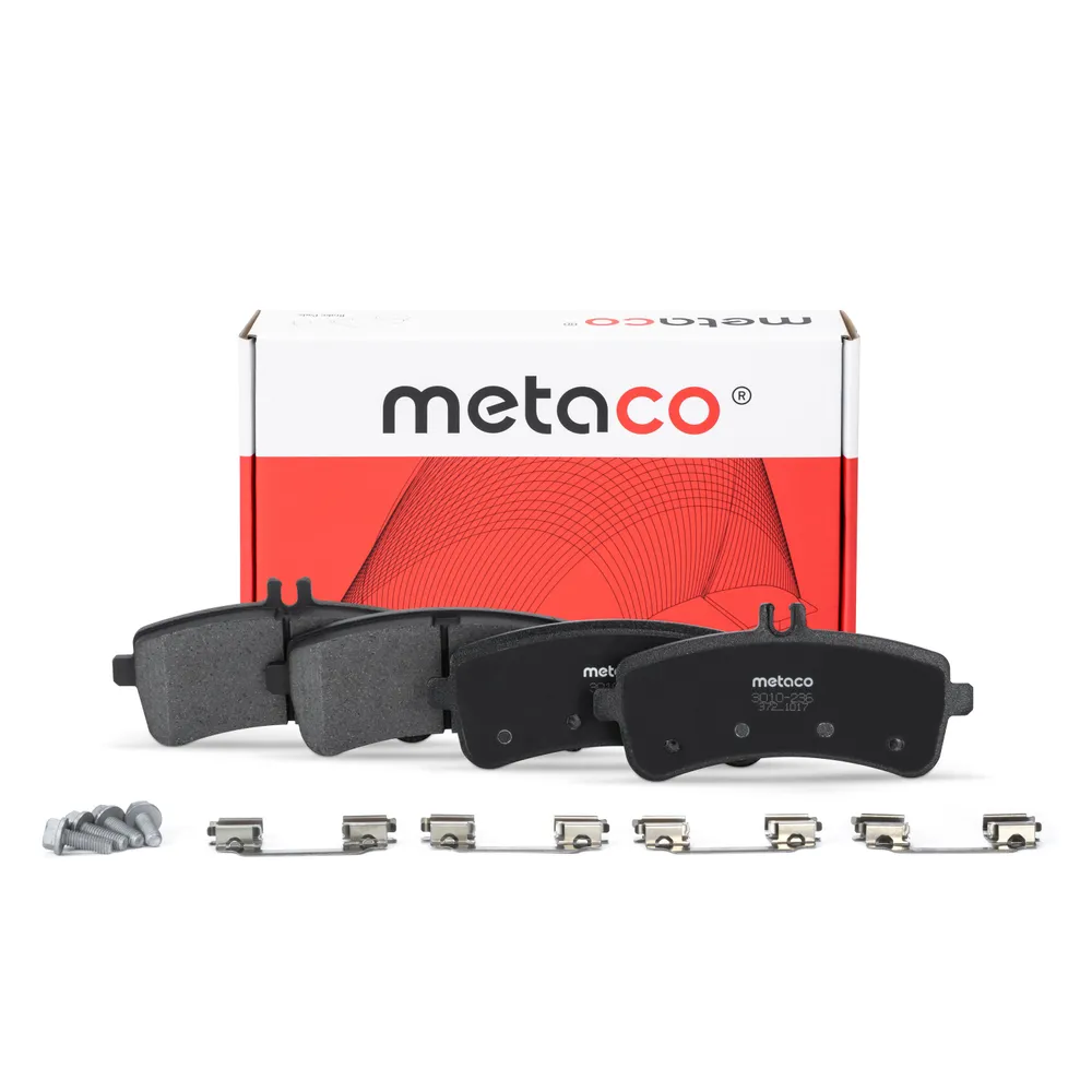 Колодки тормозные задние дисковые к-кт MERCEDES BENZ R231 SL (2012>) Metaco 3010-236