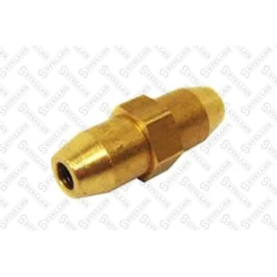 Фитинг соединитель прямой (латунь) D8x1-D8x1 L37.6 неразъемн.  STELLOX 85-21236-SX