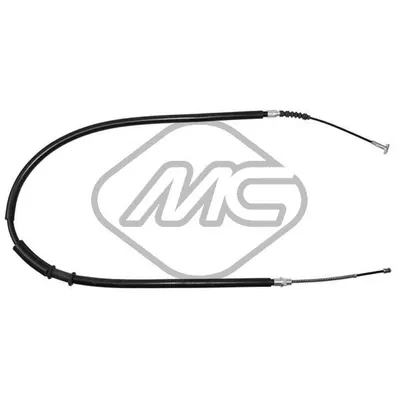 Трос ручника FIAT BRAVA 1/4 (DRUM BRAKE) DX-RH Metalcaucho 81302