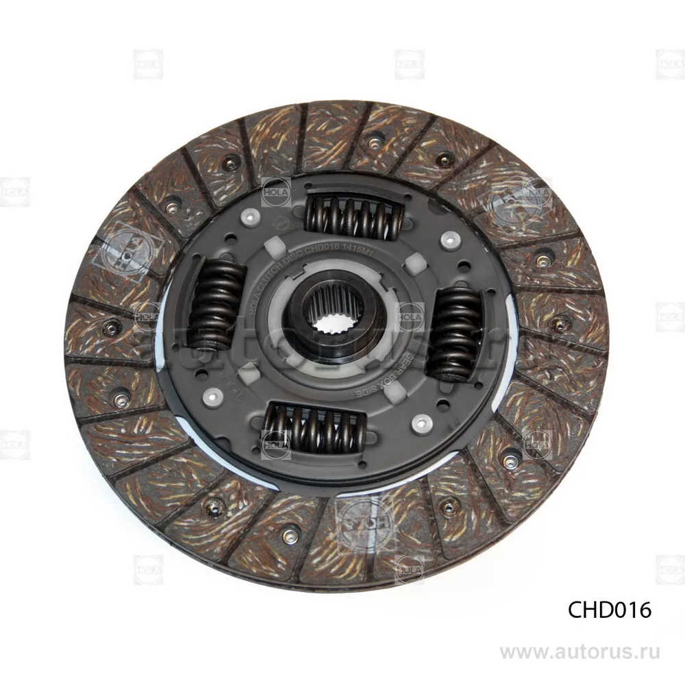 Диск сцепления серия DTC CHEVROLET Lanos, DAEWOO Nexia , ZAZ Chance (1,5 8V HOLA CHD016