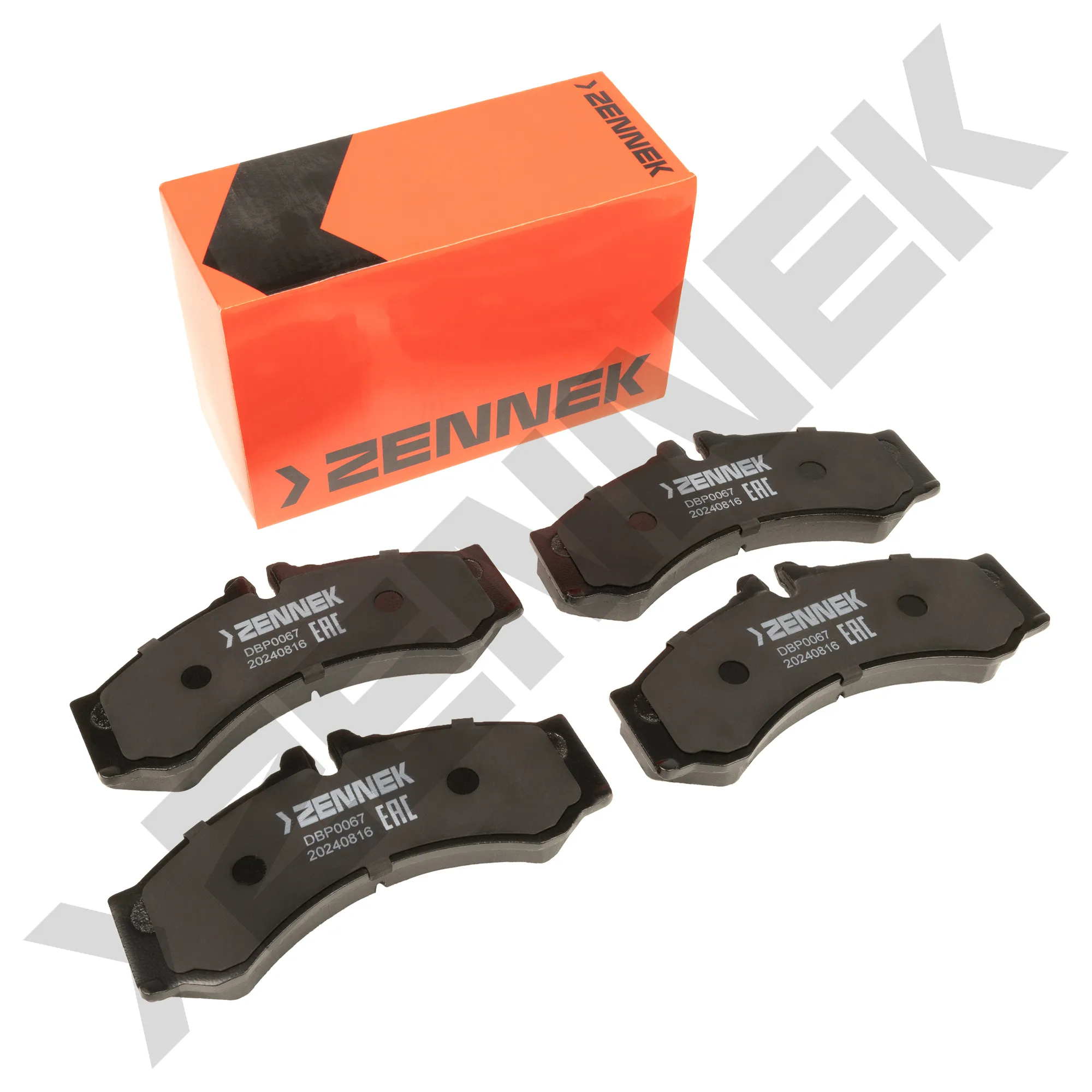 Колодки тормозные дисковые передние MERCEDES SPRINTER 95-06 , VARIO 96- ZENNEK DBP0067