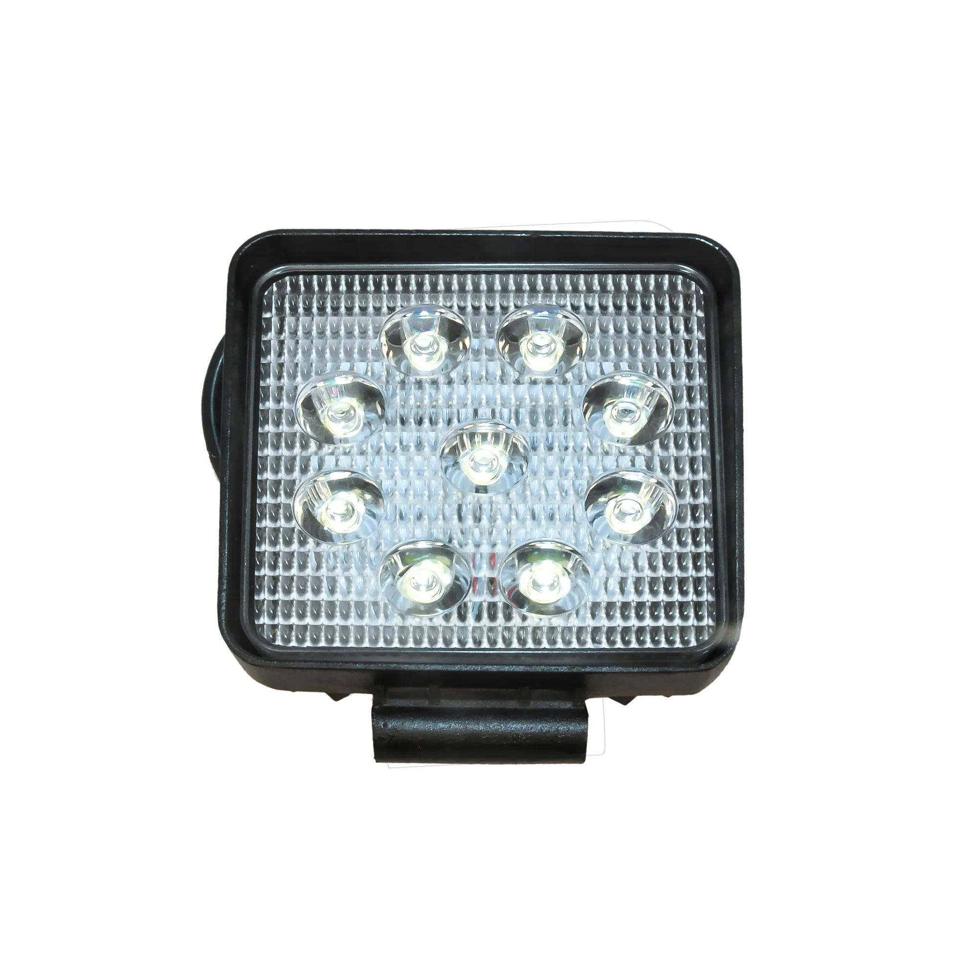 Фара доп-ая квадратная, направленный свет, 9 диодов,27W, (110х55х140) 12/24V AVTOELECTRICA AE27S-9LED-55HC
