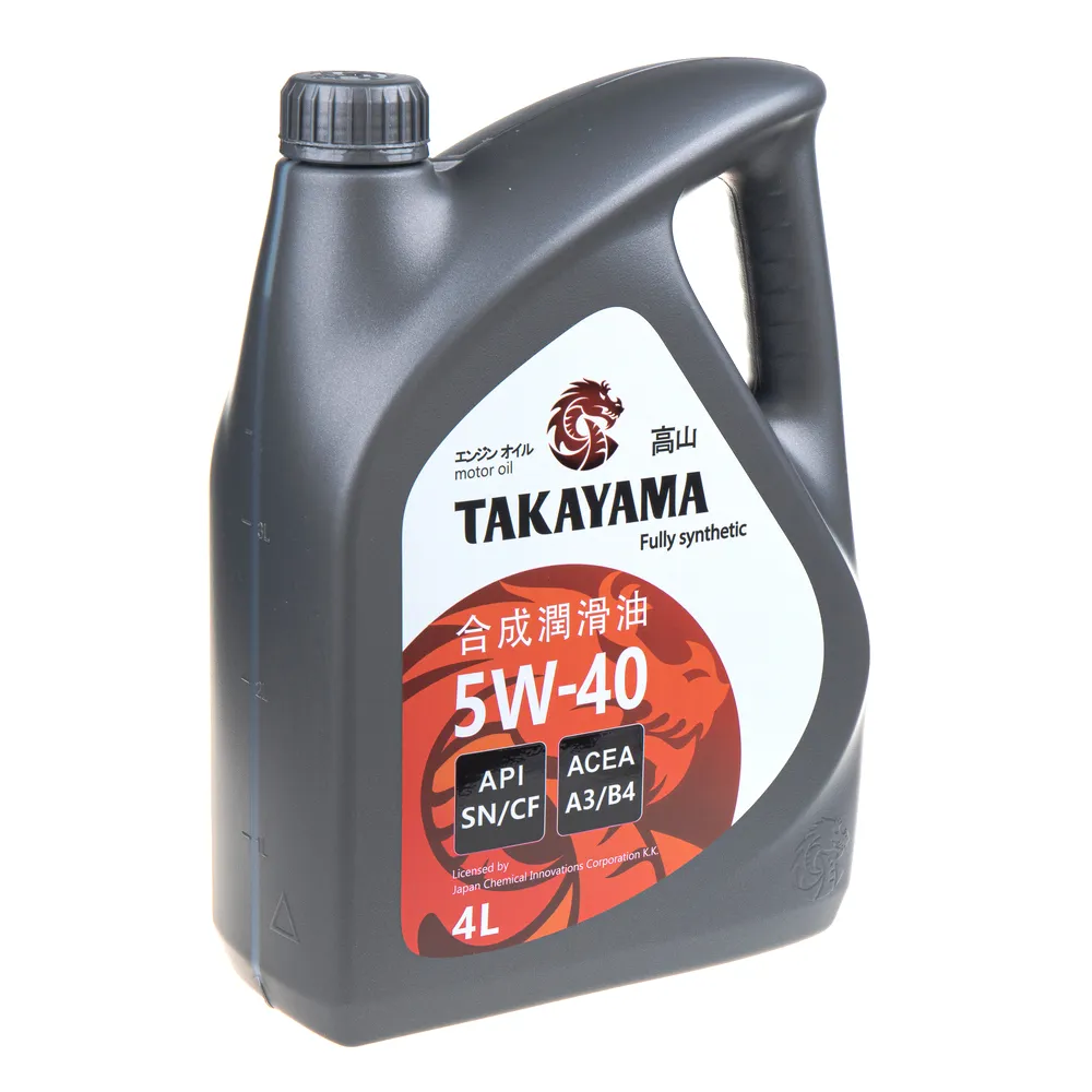 Масло моторное Takayama SAE 5W-40 API SN/СF пластик синтетика 4л 605521