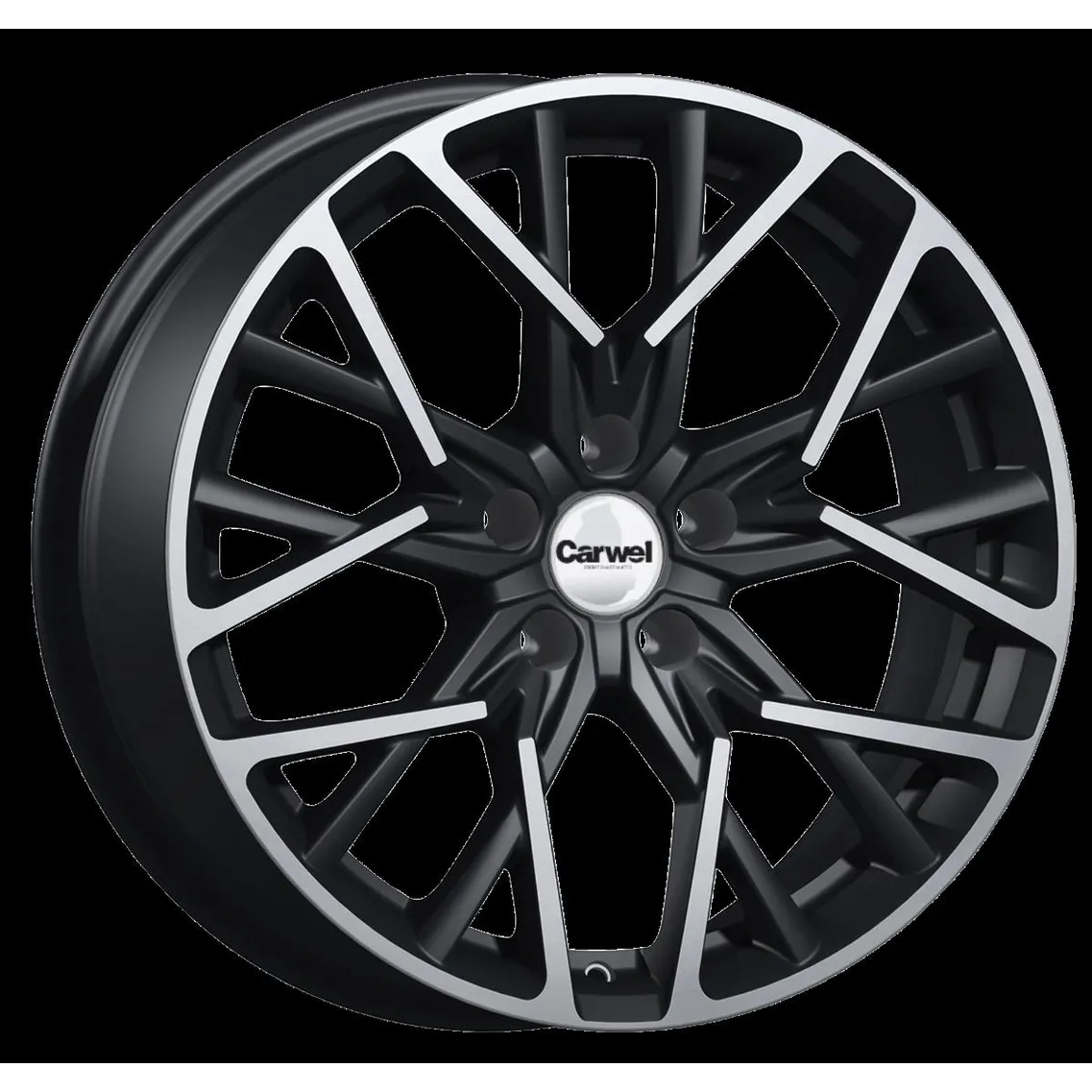 Диск литой R18 8J 5x120/72.6 ET30 Carwel Керид 225 AB 00027573