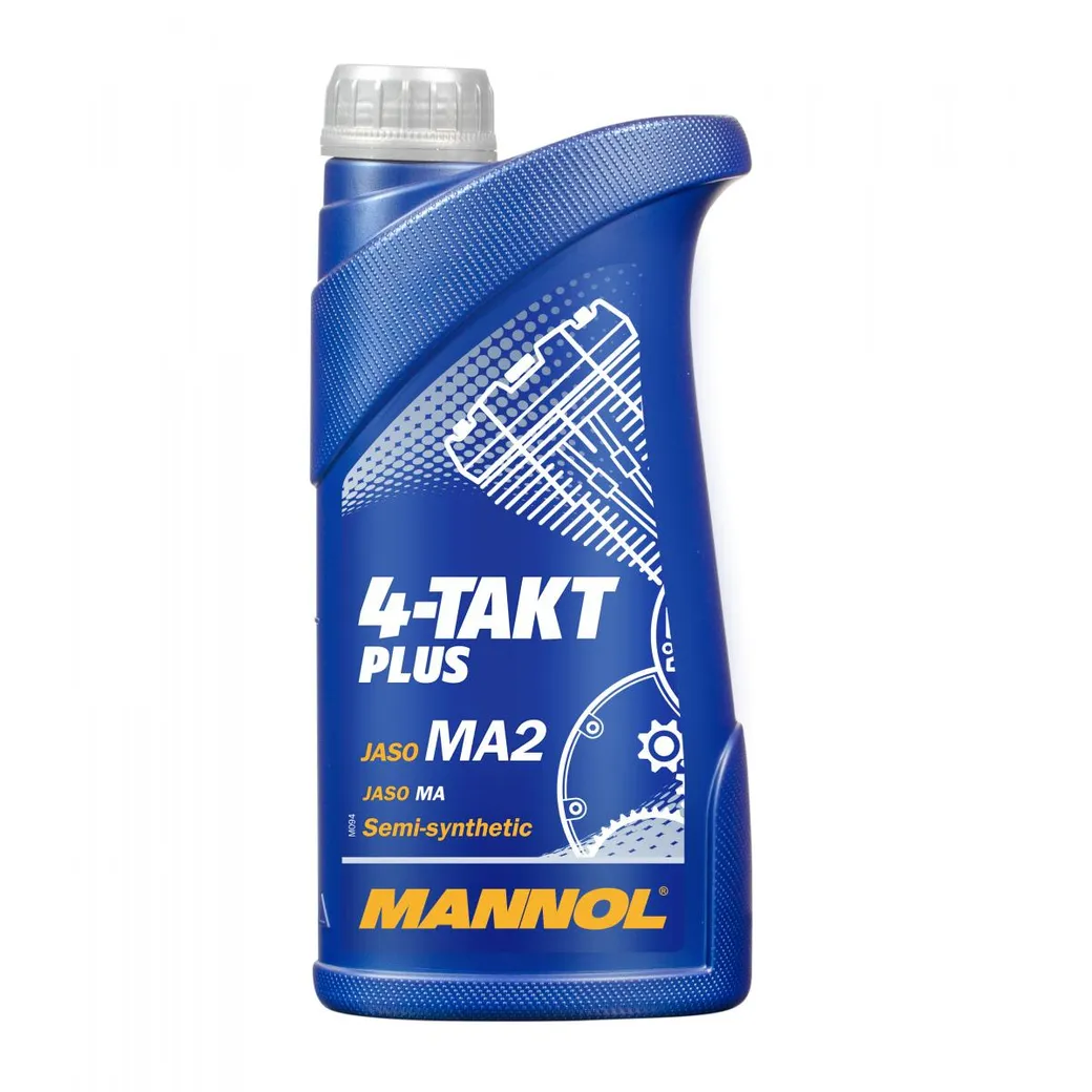 Масло моторное MANNOL 4-Takt Plus 10W-40 полусинтетическое 1 л 1400