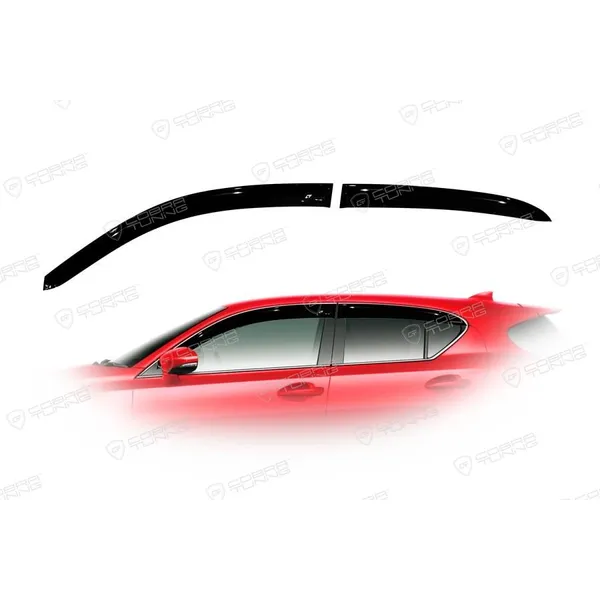 Дефлектор окон Lexus CT 2014 EuroStandard Cobra tuning LE21814