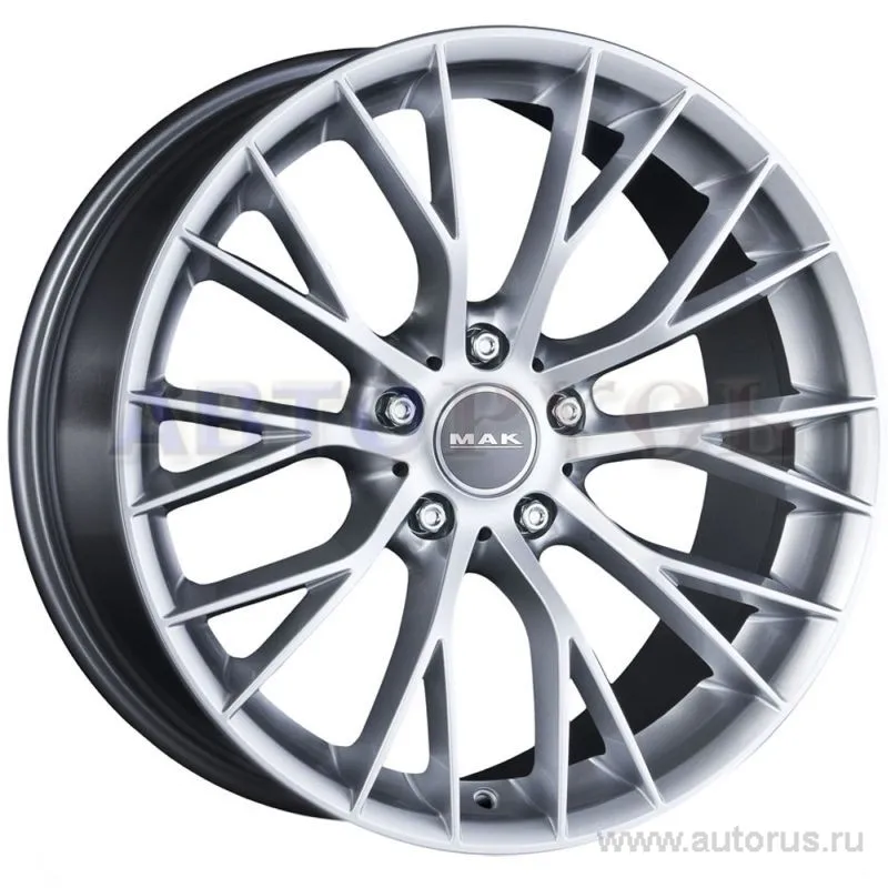 Диск литой R20 8.5J 5x120/72.6 ET30 MAK Munchen Silver F8520MUSI30I3B