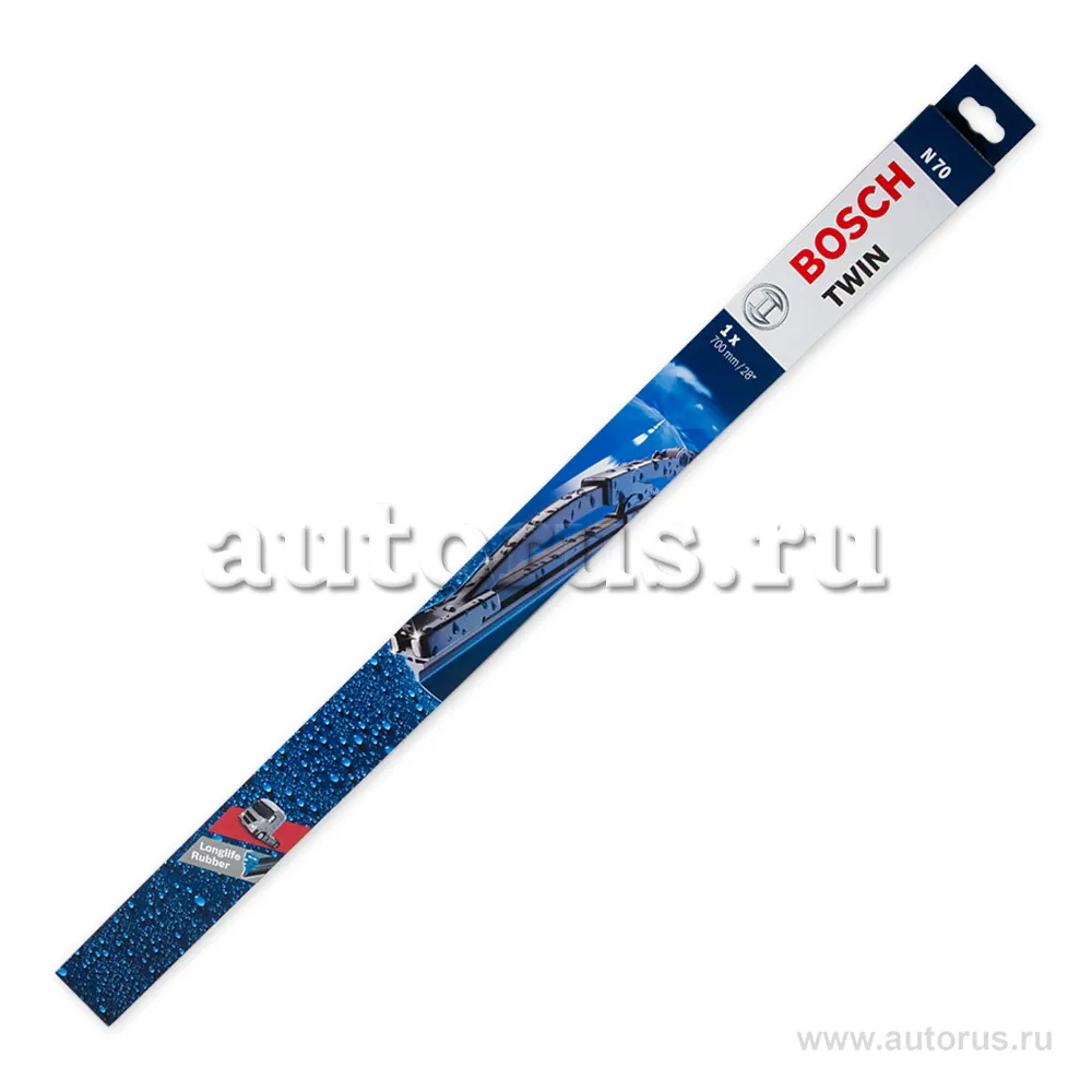 Щетка стеклоочистителя 700 мм каркасная 1 шт BOSCH Twin 3 397 018 170
