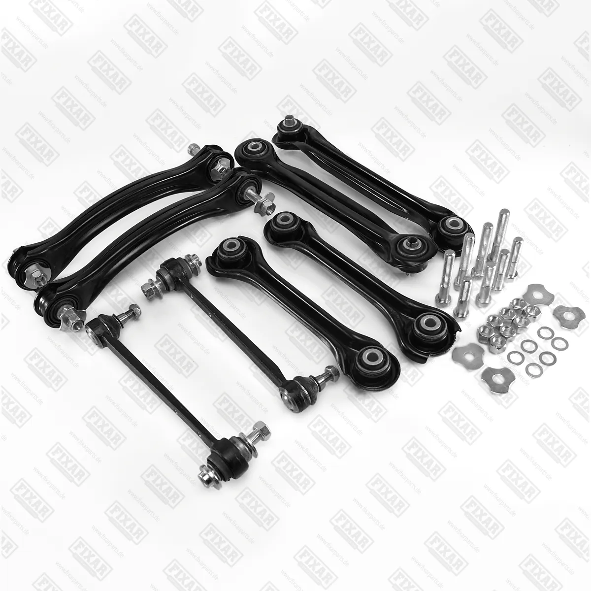 Комплект рычагов задней подвески [8 рычагов) MERCEDES W201/W202/W124/W210/W124 82-> FIXAR FQ0990