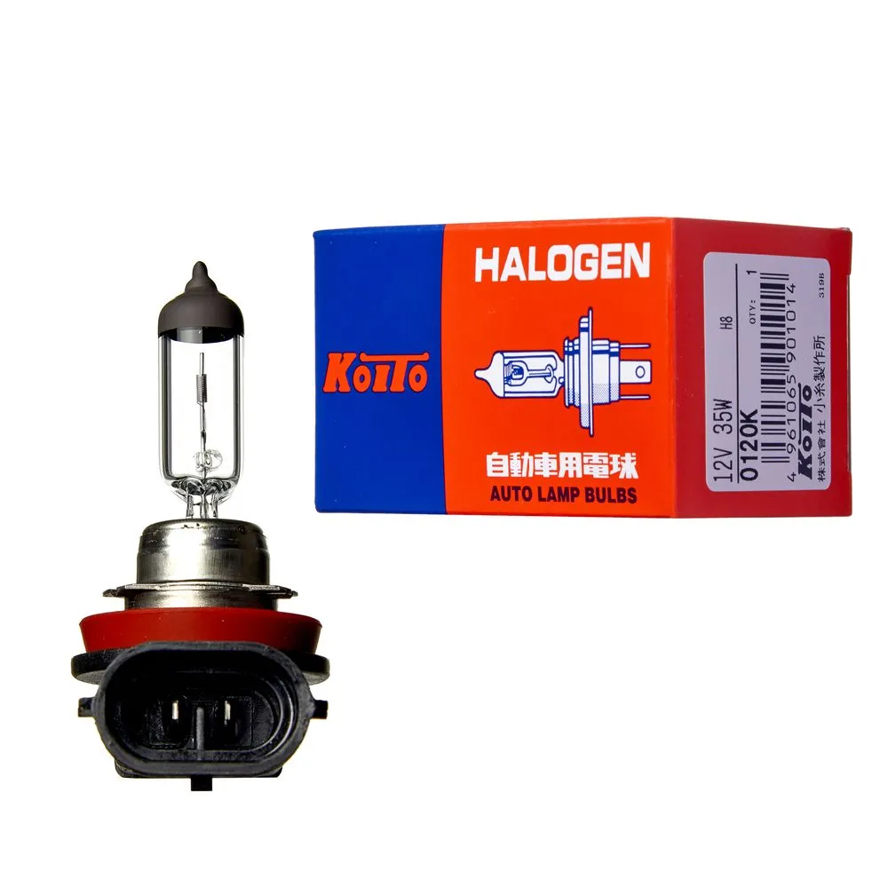 Лампа 12V H8 35W PGJ19-1 KOITO 1 шт. картон 0120K