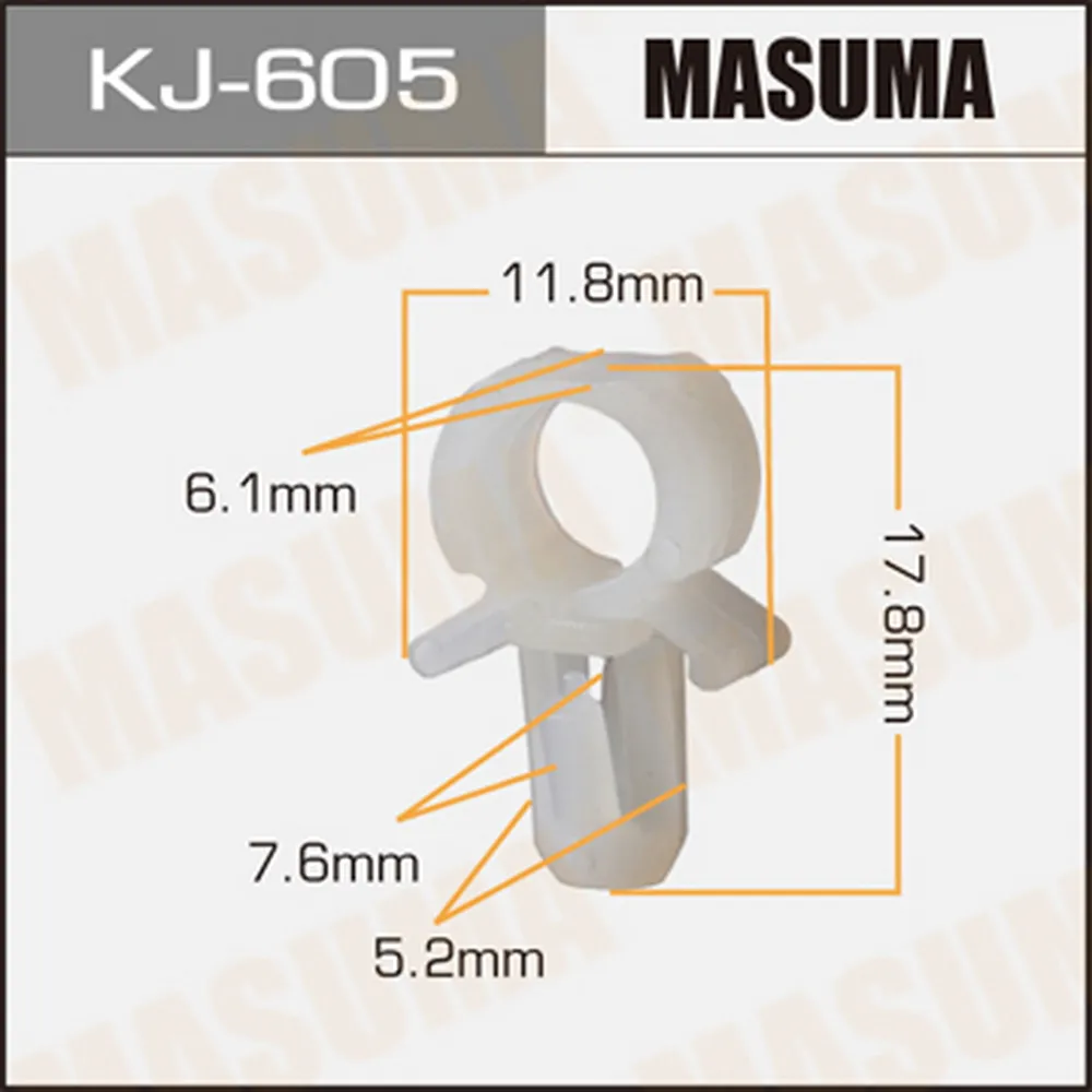 Клипса универс. MASUMA KJ-605