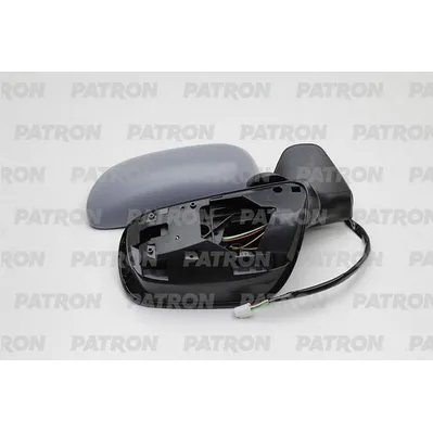 Зеркало наружное лев, электр, с подогр, выпукл, грунт TOYOTA: AURI PATRON PMG3902M01