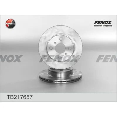 Диск тормозной передний TOYOTA COROLLA 87-93 238X18X4; FENOX TB217657