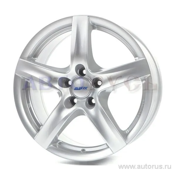 Диск литой R16 6.5J 5x114.3/70.1 ET50 ALUTEC Grip Polar Silver GR65650B810