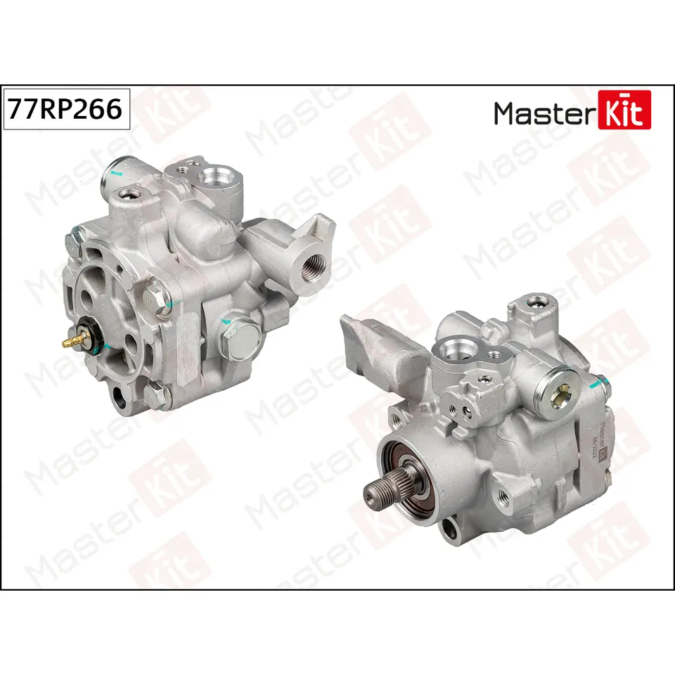 Насос гидроусилителя SUBARU Impreza 08-13/Legacy/Outback 04-09/Forester 07-13 MASTERKIT 77RP266