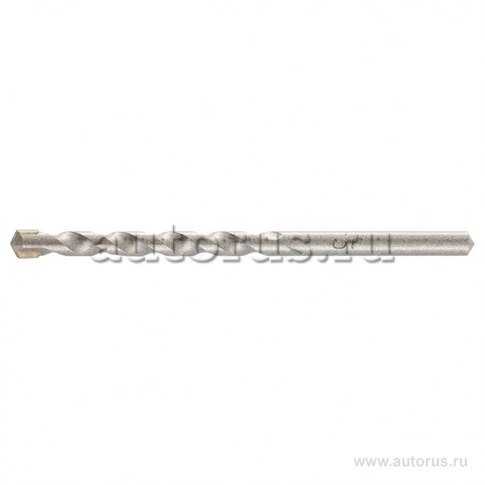 Сверло по бетону, 5x85 мм, Carbide TIP, цилиндрический хвостовик БАРС 70525