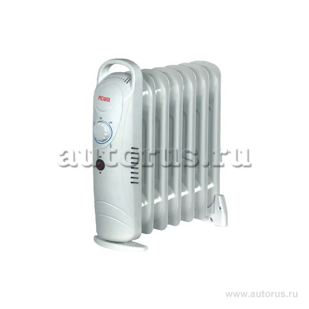 Масляный радиатор О мм - 7Н (0,7 кВт) Ресанта 67/3/1