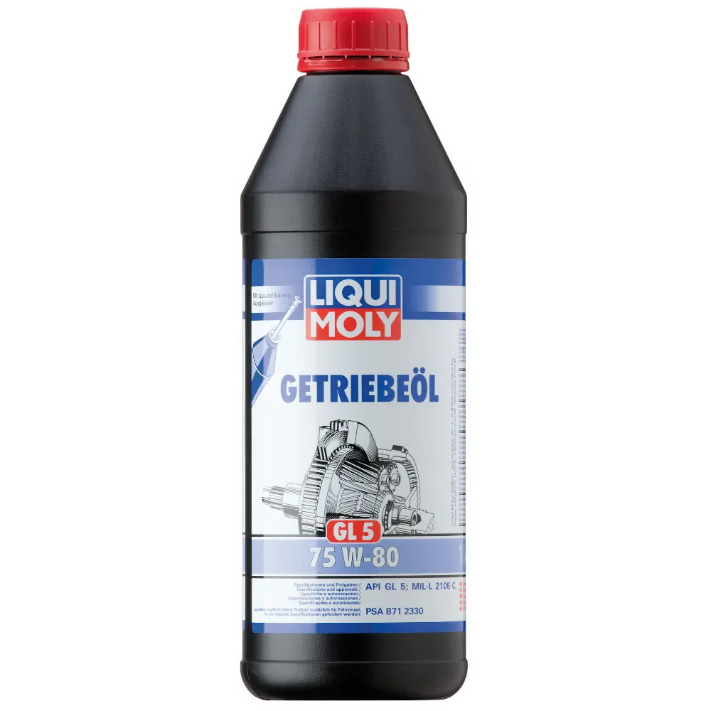 Масло трансмиссионное LIQUI MOLY Getriebeoil 75W-80 полусинтетическое 1 л 7619 / 3658
