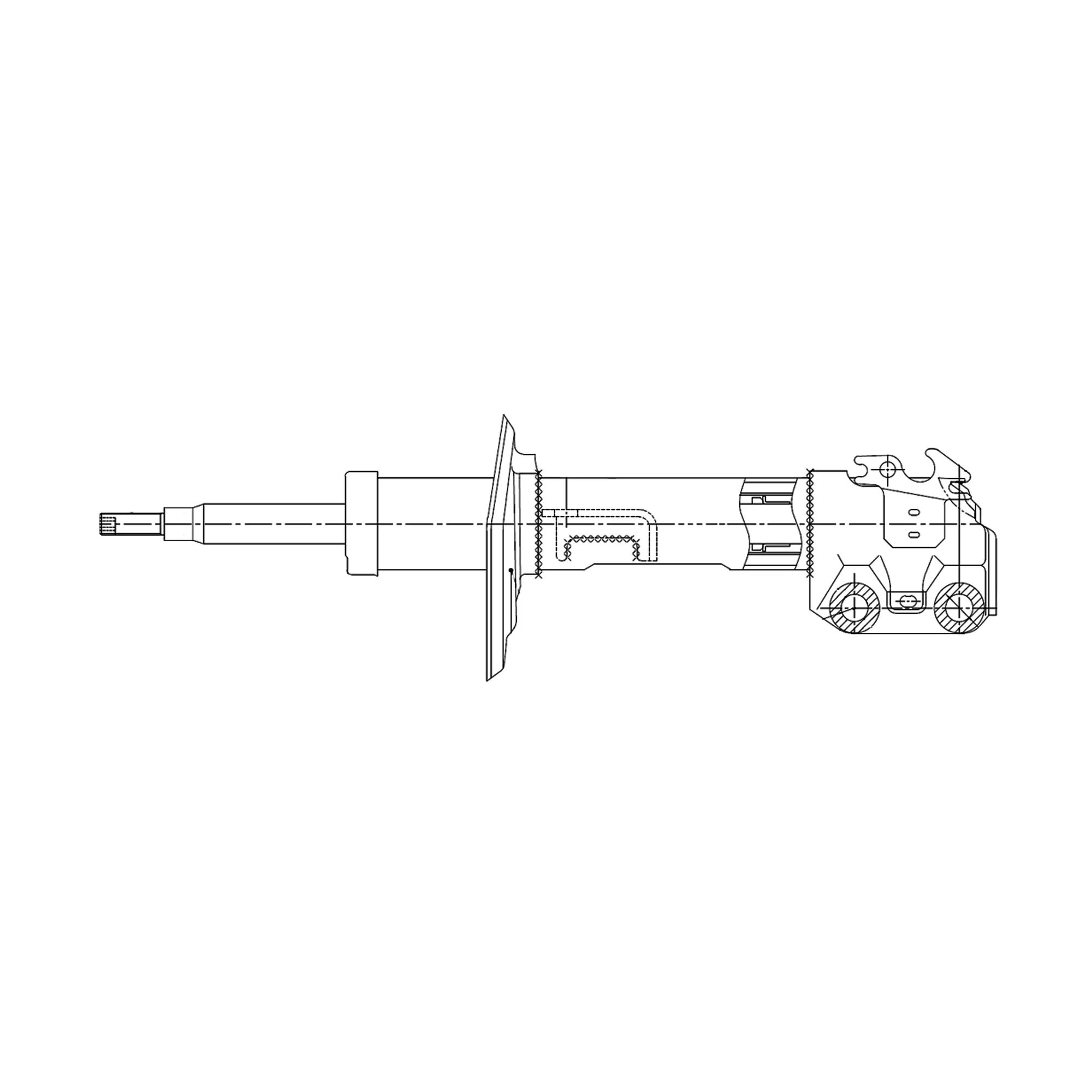 Амортизатор подвески TOYOTA Yaris 2006 ~ / Vitz 2006 ~ / Vios 2006 ~ / CTR GY1552G