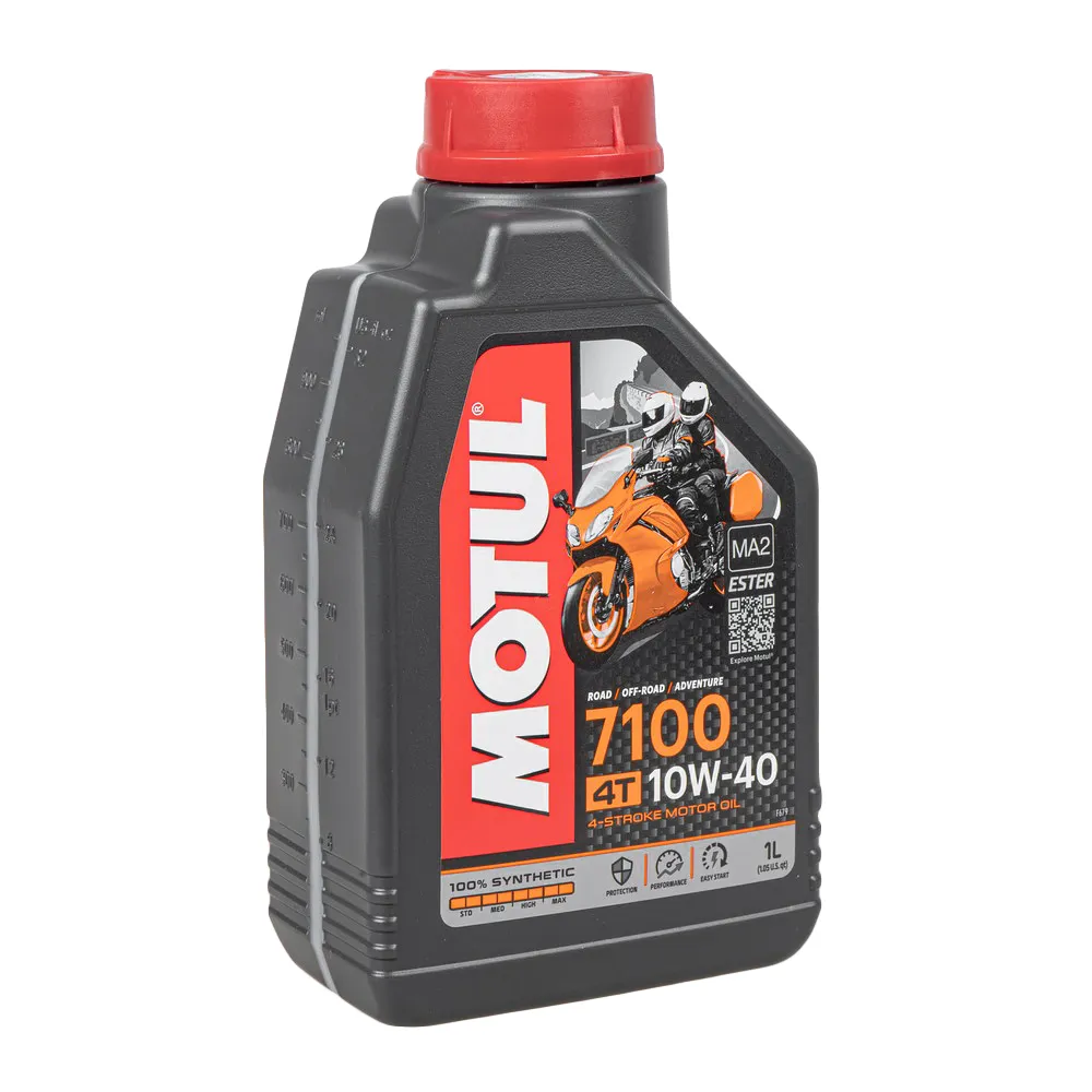 Масло моторное Motul 7100 4T 10W-40 синтетическое 1 л 112121