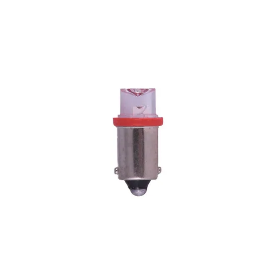Автомобильная лампа светодиодная 12V T8 4W BA9s CONE RED красный 1 шт. Маяк 12T8R