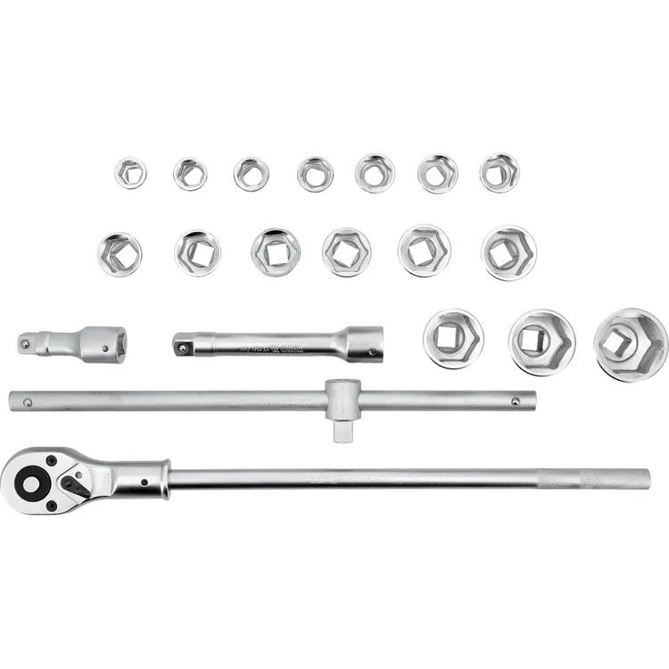 Набор инструментов 20 пр 19 - 50 мм, 3/4 inch, 6 гр YATO YT1335