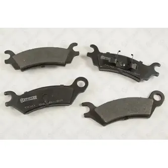 Колодки дисковые задние с антискр. пл. Mazda 626/929 2.0 82-87 STELLOX 000 566B-SX